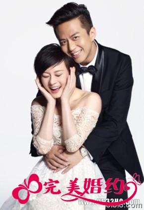 孙俪邓超婚纱照