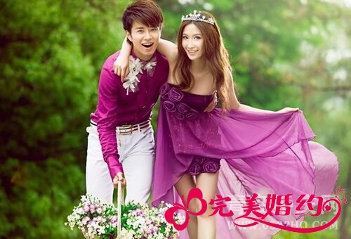 夏天拍婚纱照一样可以拍的美美的