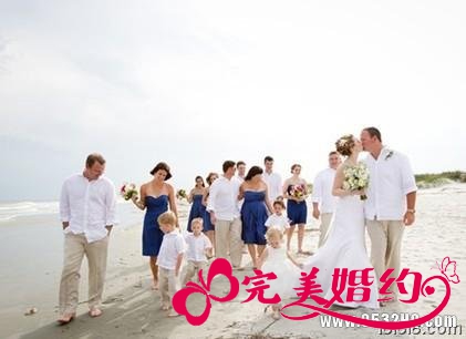海滩婚礼之海滩宣誓