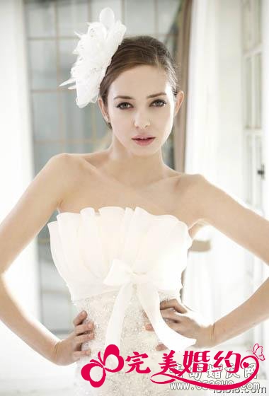结婚当天新娘造型1