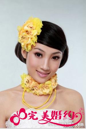 新娘头花2