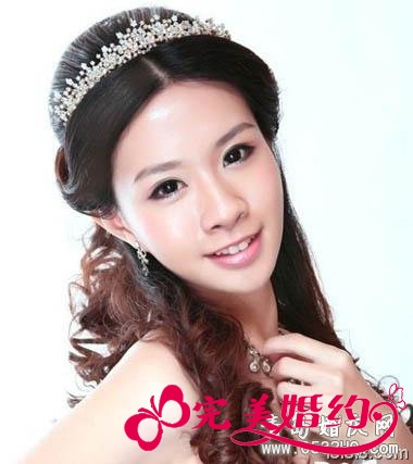 新娘妆发型图片2