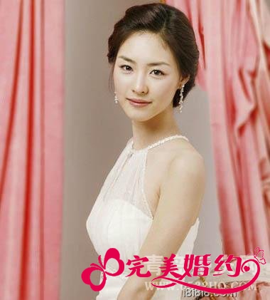新娘妆的发型