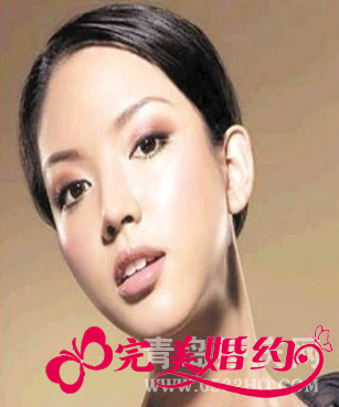 新娘妆挑选法 脸形决定您的style
