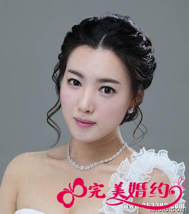 韩国新娘发型图片1