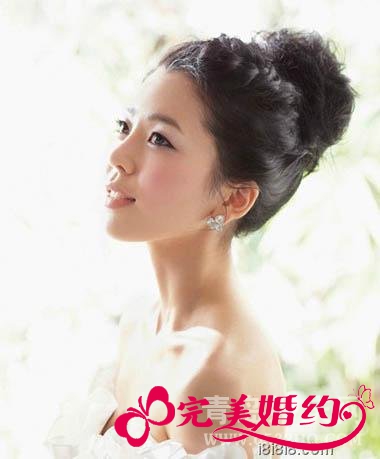 韩式新娘发型图片