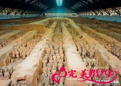 秦始皇陵兵马俑之一号俑坑