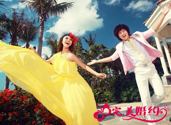 穿上婚纱来海南旅行婚纱摄影吧