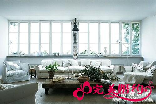 小户型家庭装修设计一：客厅